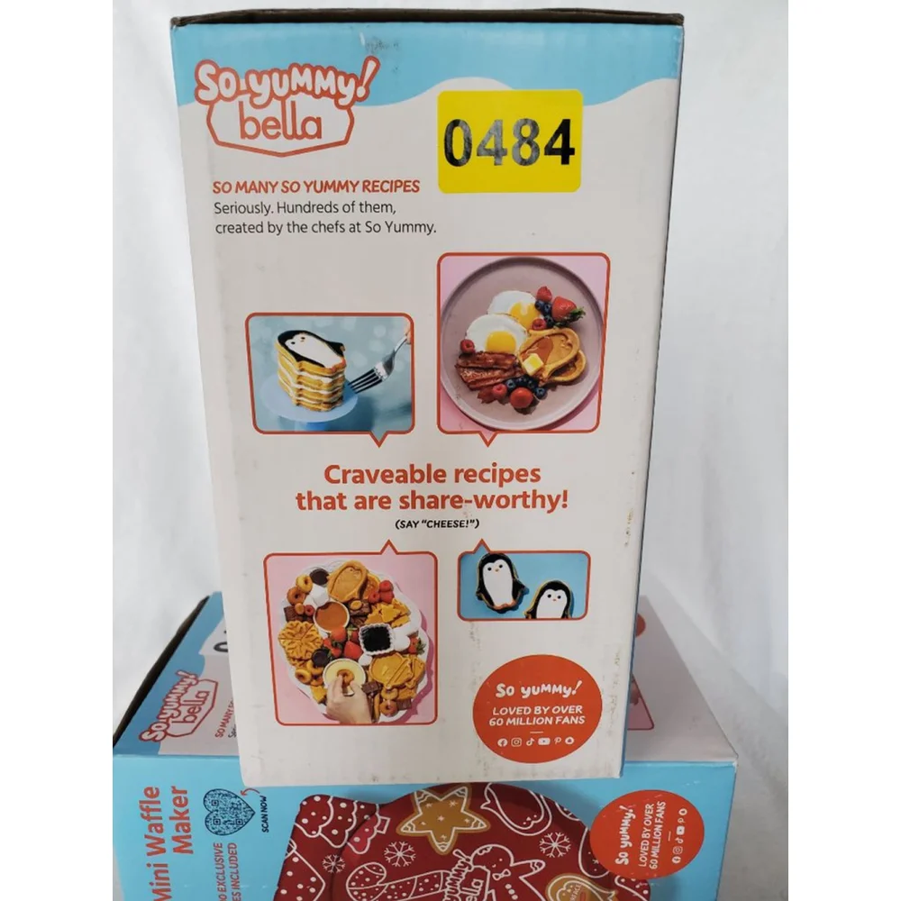 Holiday Waffles, So yummy! bella Mini Waffle Maker Red Kitchen Tool